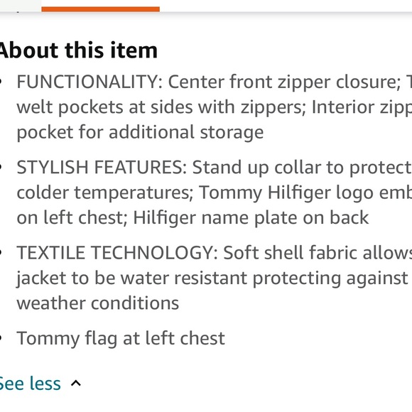 Tommy Hilfiger  ightweight jacket - Picture 9 of 11